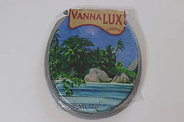 Кришка- сидіння для унітазу м'яка Vanna Lux Туреччина 330072/b34