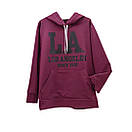 Худі підлітковий для дівчинки з принтом двунитка, фото 2