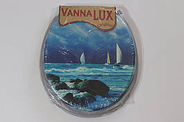 Кришка- сидіння для унітазу м'яка Vanna Lux Туреччина 330072/b33