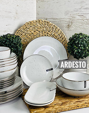 Набір посуду 21 ін. Ardesto Bagheria White AR0021WGC/3, фото 1