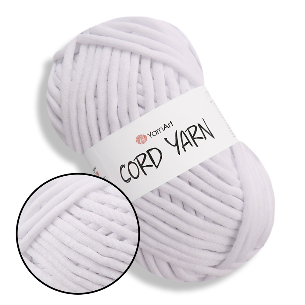 YarnArt Cord Yarn, Білий №751