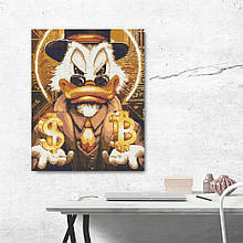 Алмазна мозайка 40*50 "Скрудж Макдак голд" NoOD3320, Оригамі