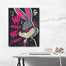 Алмазна мозайка 40*50 "Бакс Бані" NoOD1990, Оригамі