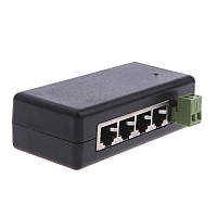 POE-інжектор живлення на 4 порти під комутатор, 802.3af/at, 12-48V