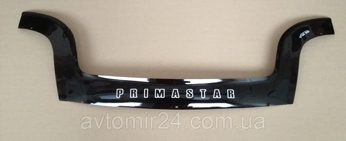 Дефлектор капота NISSAN Primastar с 2002- Мухобійка Ніссан Прімастар