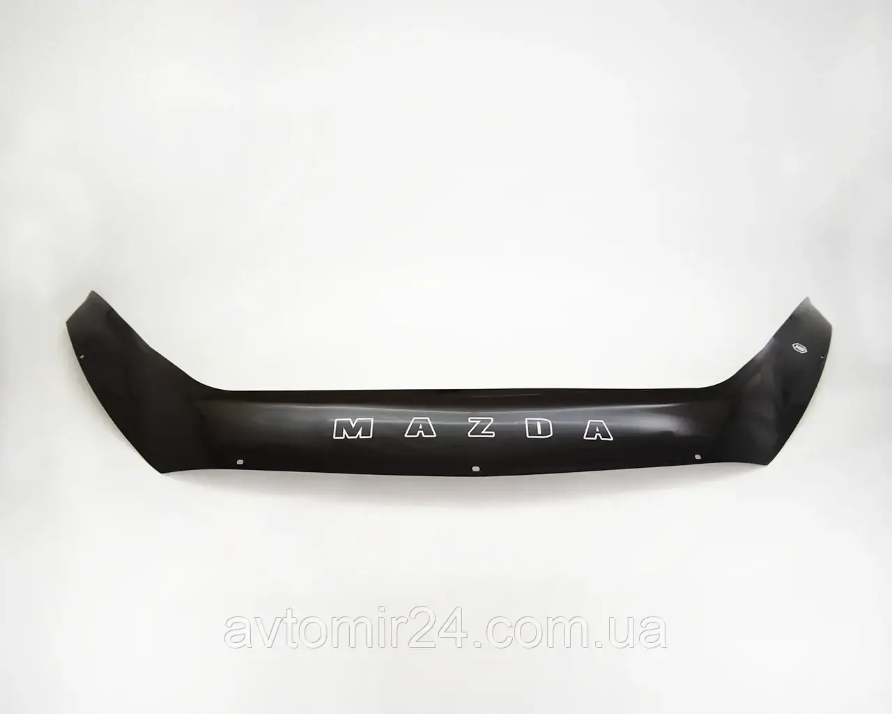 Дефлектор капота Mazda CX-5 2012-2017 Мухобійка Мазда ЦХ-5