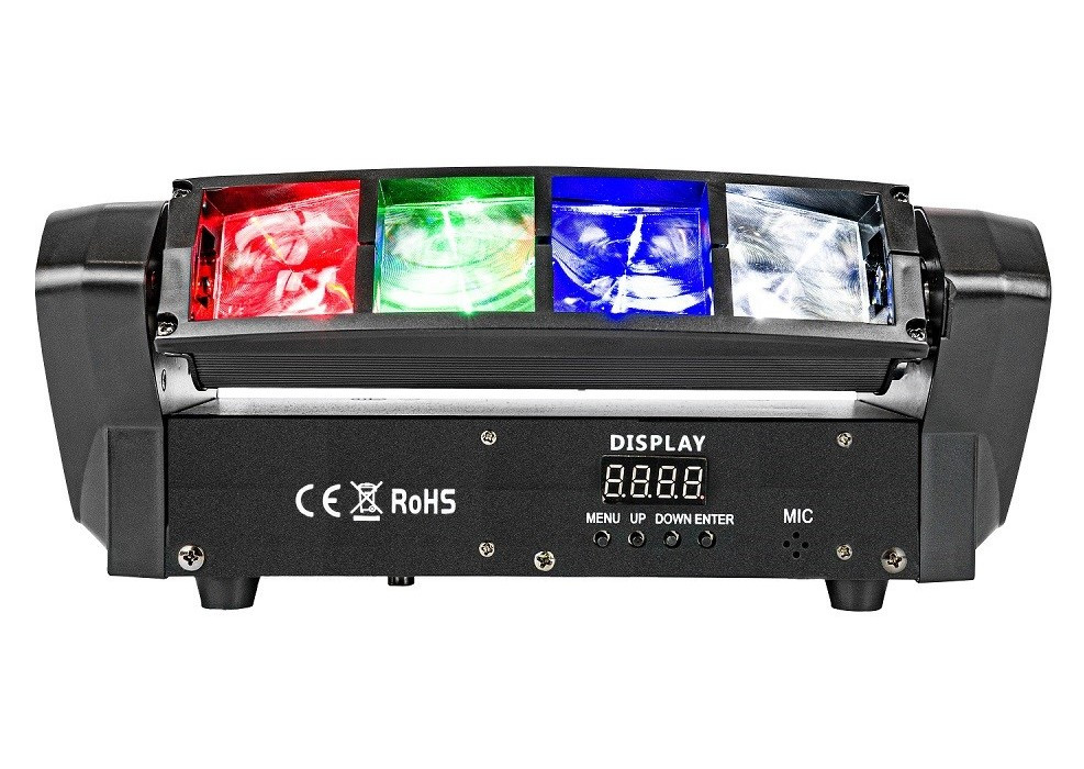 Світловий LED ефект FREE COLOR MINI SPIDER 2, фото 1