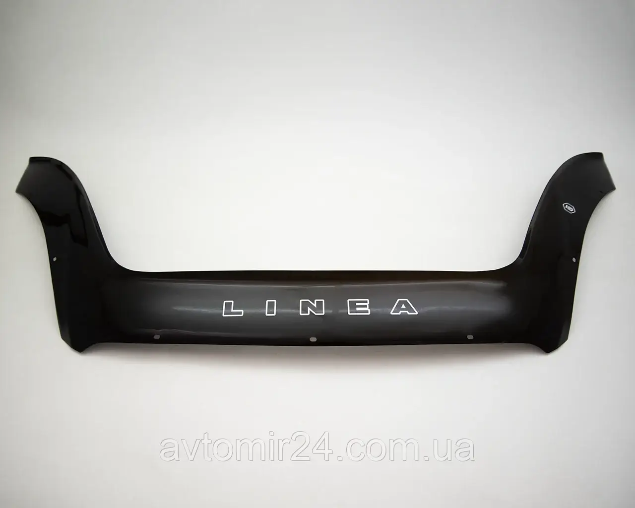 Дефлектор капота Fiat Linea с 2007- Мухобійка Фіат Лінеа