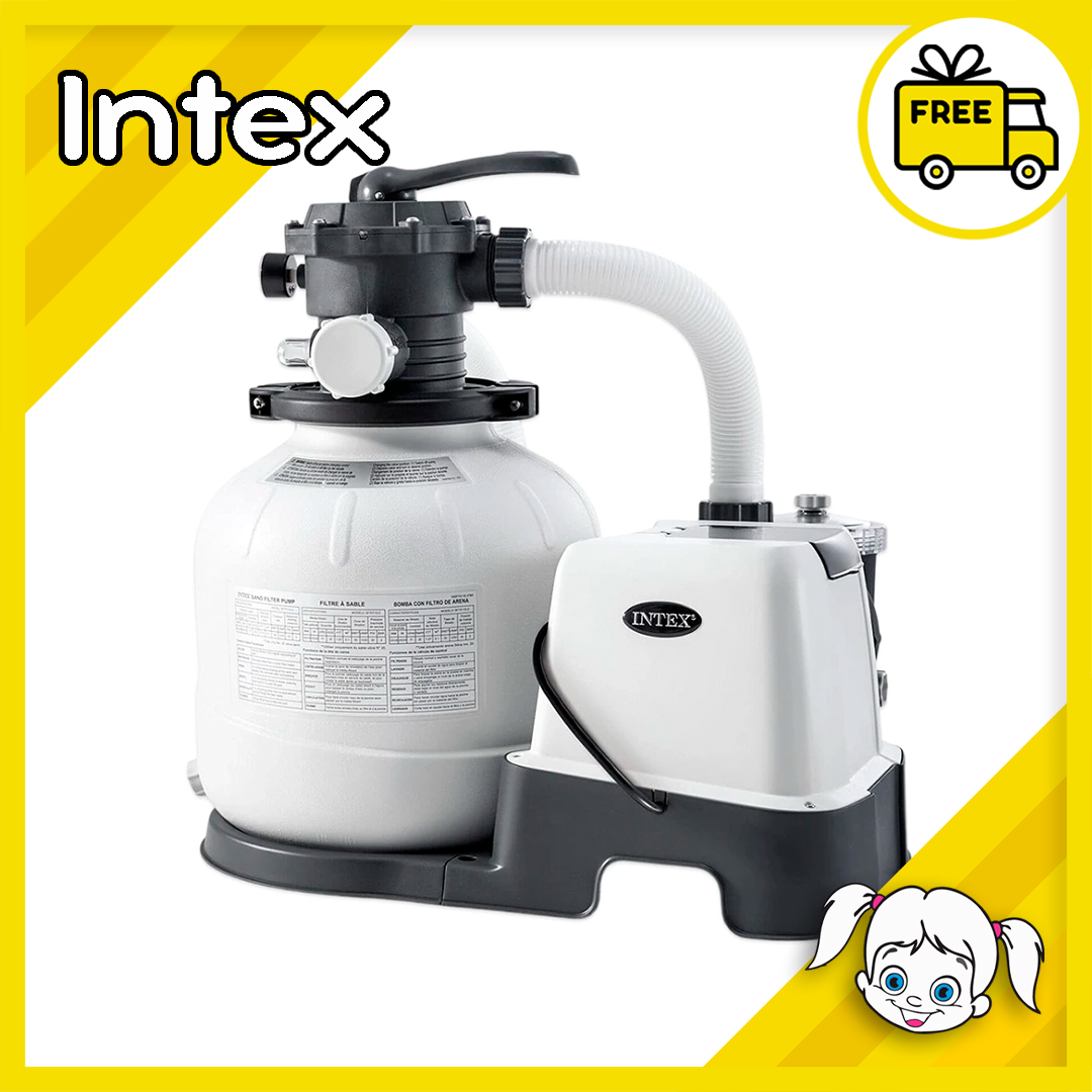 Фільтр - насос пісочний з хлоргенератором Intex 26676 об'єм 6000 л/год для басейнів до 32 000 л