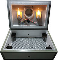 Інкубатор Наседка 70 яєць ручний переворот, цифровий, металевий куточок