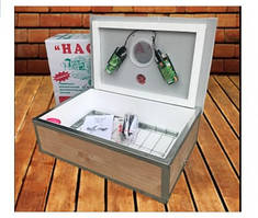 Інкубатор Квочка на 70 яєць механічний переворот цифровий в пластиковому корпусі