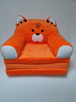 Дитяче Крісло-диван Тигр 45*45*45см 0370 G-Rich