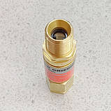 Клапан запобіжний для горючого газу G3/8"LH MESSER GRIESHEIM, фото 9