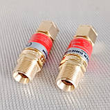 Клапан запобіжний для горючого газу G3/8"LH MESSER GRIESHEIM, фото 4