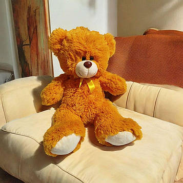 М'яка іграшка Ведмедик Томмі 50 см Мила іграшка М'який ведмедик Іграшка плюшева