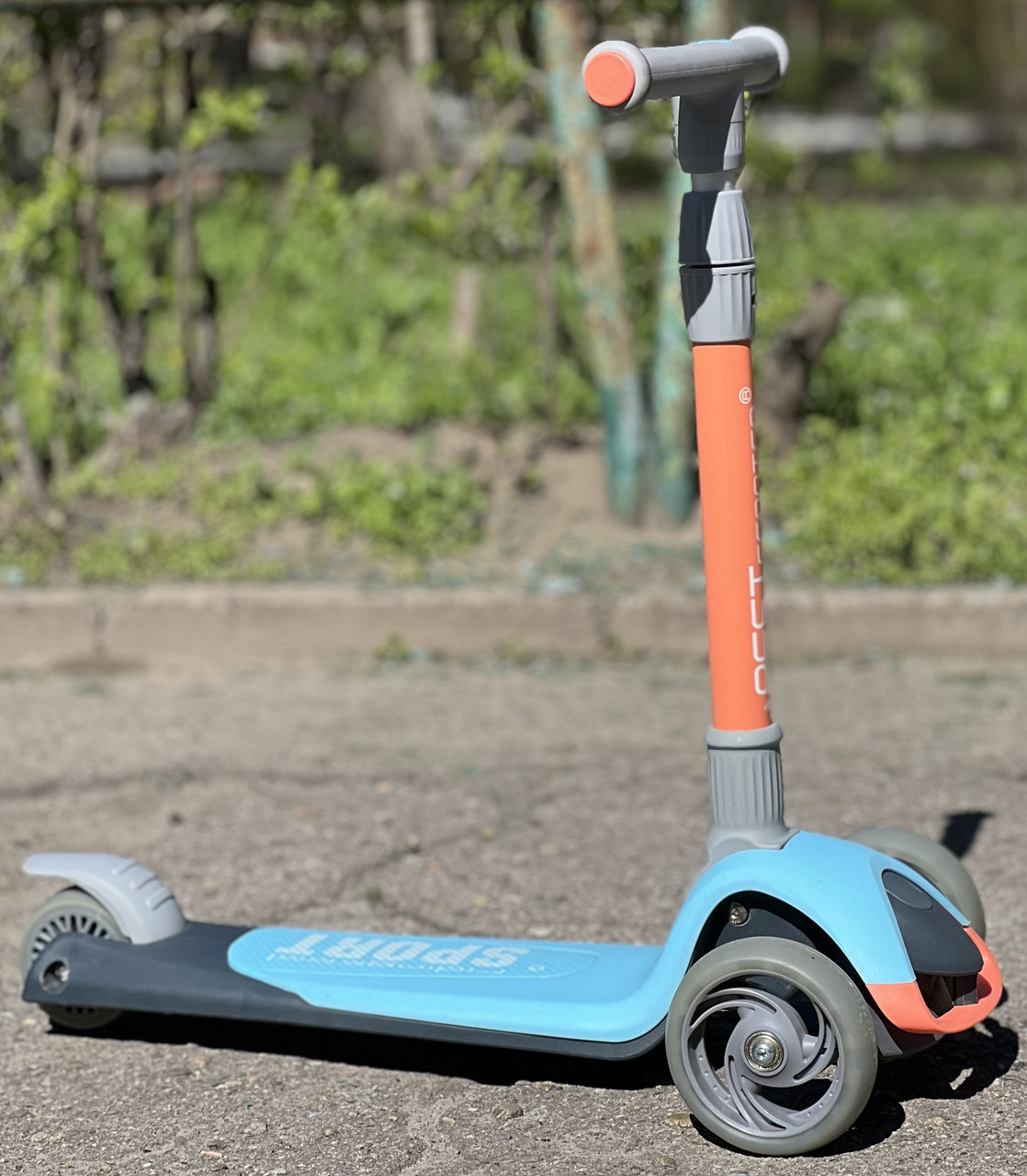 Самокат дитячий триколісний Best Scooter F-39015 блакитний, фото 1