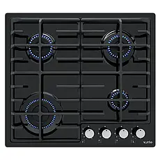 Газова емальована варильна поверхня HG640-DA3 CS (BK)