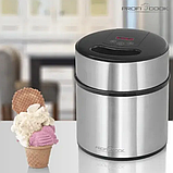 Апарат для морозива, морожениця Profi Cook PC-ICM 1140 напівавтоматична (1800 мл, 12 вт, Німеччина), фото 4