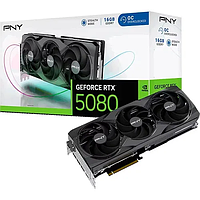 Відеокарта PNY GeForce RTX 5080 Triple Fan OC 16GB (VCG508016TFXPB1-O) EU