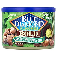 Blue Diamond, Мигдаль, жирний, васабі та соєвий соус, 170 г (6 унцій)