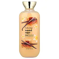 Bodycology, Гель для душу 2 в 1, підсмажений цукор, 473 мл (16 рідк. Унций)