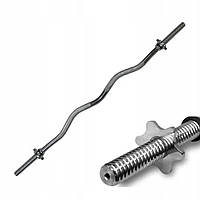 Гриф W-подібний Neo-Sport 120 см D 28 мм