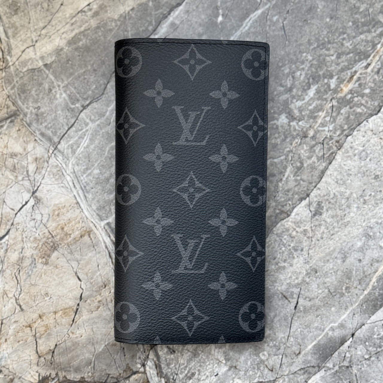 Гаманець Louis Vuitton Brazza Monogram Eclipse (Луї Віттон)