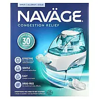 Navage, Nasal Care, стартовий набір для промивання носа сольовим розчином, засіб для чищення носа, модель