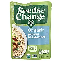 Seeds of Change, Органічний, коричневий рис басматі, 240 г (8,5 унції)