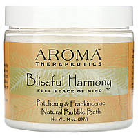 Abra Therapeutics, Натуральна піна для ванн, Blissful Harmony, пачулі та ладан, 397 г (14 унцій)