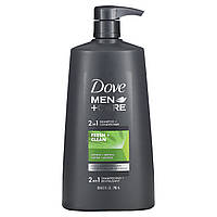 Dove, Men + Care, шампунь і кондиціонер 2 в 1, Fresh & Clean, 750 мл (25,4 рідк. Унції)