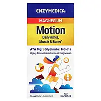 Enzymedica, Магній, рух, 120 капсул