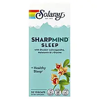 Solaray, SharpMind Sleep'' 30 рослинних капсул