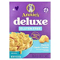 Annie's Homegrown, Deluxe, мушлі та класичний чедер, 312 г (11 унцій)