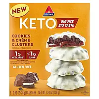 Atkins, Кето печиво та крем, 8 штук, 26 г (0,92 унції)
