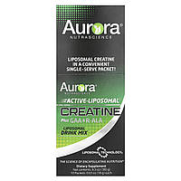 Aurora Nutrascience, Active-Liposomal® Creatine Plus GAA і R-ALA, 10 пакетиків по 18 г (0,63 унції)