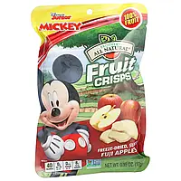 Brothers-All-Natural, Fruit Crisps, Fuji Apple, Disney Junior, 10 г (0,35 унции)