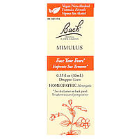 Bach, Original Flower Remedies, мімулус, 10 мл (0,35 рідк. унції)
