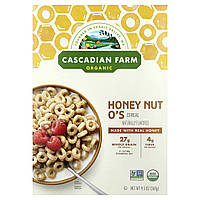 Cascadian Farm, Органічні, кружечки медового горіха, 269 г (9,5 унцій)