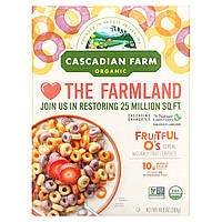 Cascadian Farm, Органічні пластівці Fruitful O's, 289 г (10,2 унції)