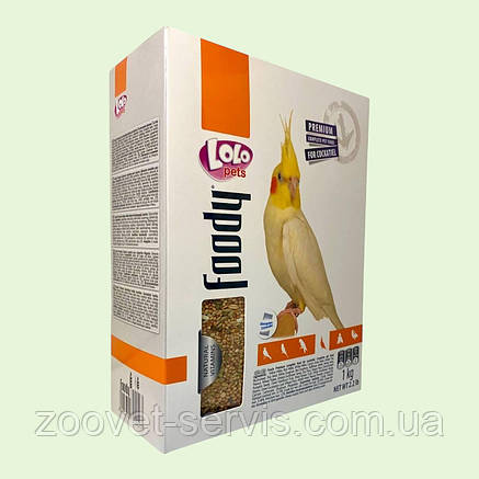 Повноцінний корм Lolo Pets для німф (корел) 1 кг, фото 1