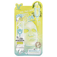 Elizavecca, Tea Tree Deep Power Ringer Beauty Mask Pack, 1 шт., 23 мл (0,78 рідк. Унції)