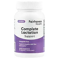 Fairhaven Health, Повна підтримка лактації'' 30 капсул