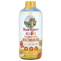 MaryRuth's, Мультимінерал для дітей для приймання на ніч, персики та крем, 450 мл (15,22 рідк. Унції)