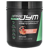 JYM Supplement Science, Pre JYM, високоефективний засіб перед тренуванням, без стимуляторів, кавун і