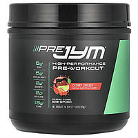 JYM Supplement Science, Pre JYM, високоефективна передтренувальна домішка, вишневий лаймад, 520 г (1,1