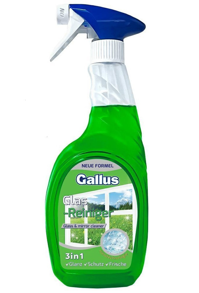 Спрей для миття скляних поверхонь Gallus Зелений 1 л