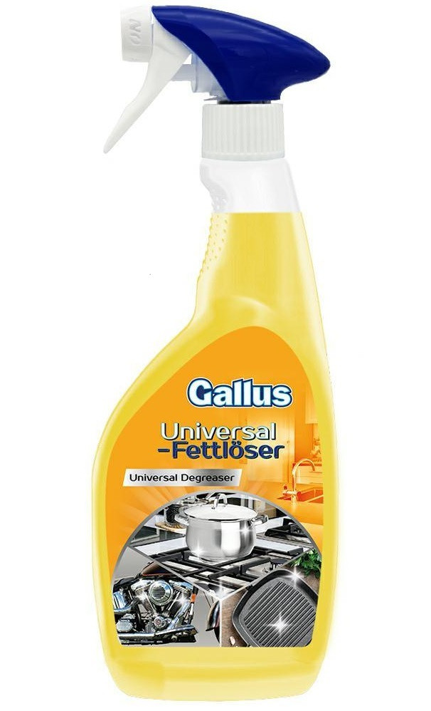 Засіб для знежирювання Gallus Odtluszczacz Uniwersal Універсальний 750 мл, фото 1
