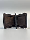 Шкіряна обкладинка для  "ПОСВІДЧЕННЯ АДВОКАТА"коричнева, фото 3