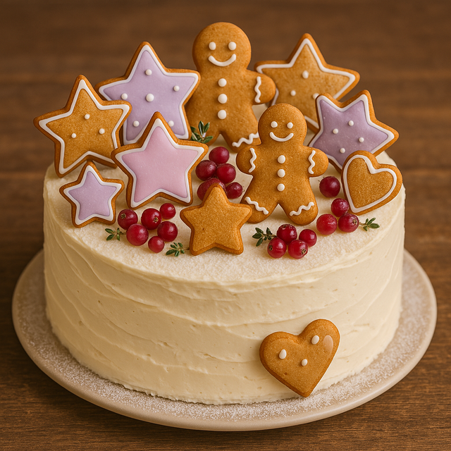 Пряники на торті